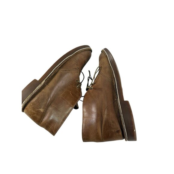 Clarks Originals Men 7.5 M Brown Leather Chukka Lace Up  Ankle Desert Boots - Picture 4 of 9